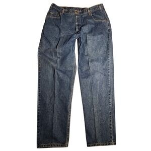 Levis 545 Loose Fit Jeans Mens 42x34 Blue Denim Straight Leg Vntg Y2K  952‎